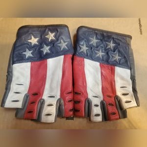 Patriotic Harley Davidson Riding gloves